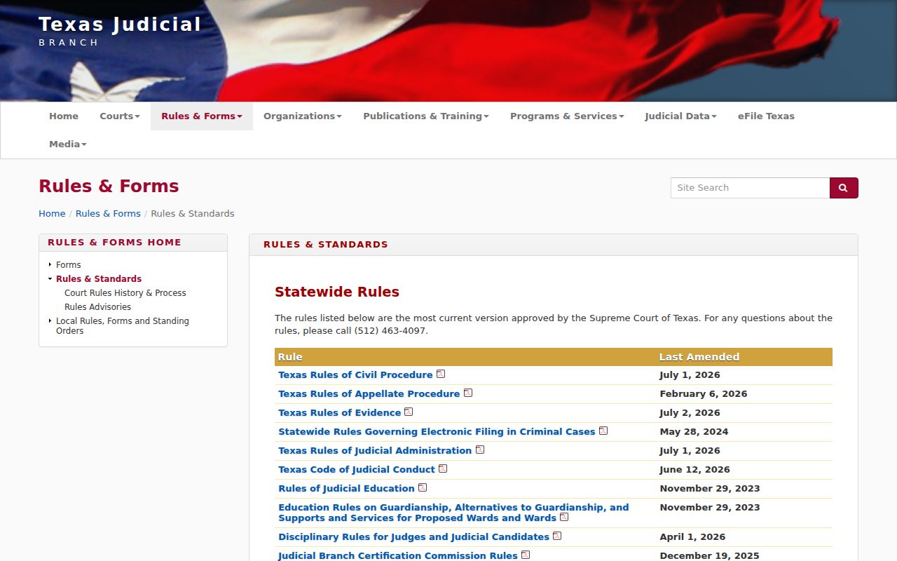 Hamilton County court records rules and forms source